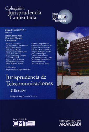 Imagen de archivo de JURISPRUDENCIA DE TELECOMUNICACIONES INCLUYE CD a la venta por Zilis Select Books