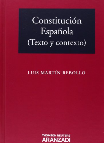 Constitución española (texto y contexto) (Paperback) - Luis Martin Rebollo