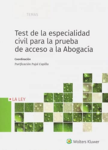 Imagen de archivo de Test de la especialidad civil para la prueba de acceso a la abogaca a la venta por AG Library