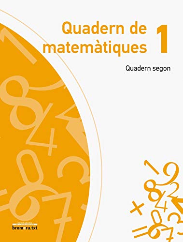 Stock image for Quadern de matemtiques 1. Quadern segon for sale by Buchpark