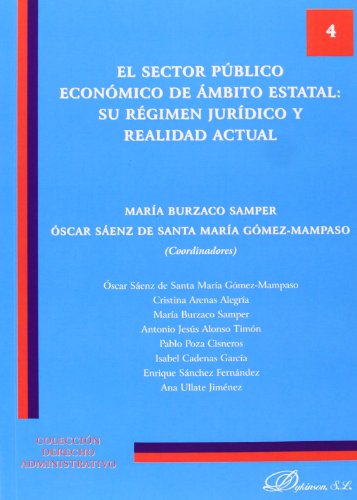 9788490314098: El sector pblico econmico de mbito estatal: Su rgimen jurdico y realidad actual (Coleccin Derecho Administrativo)