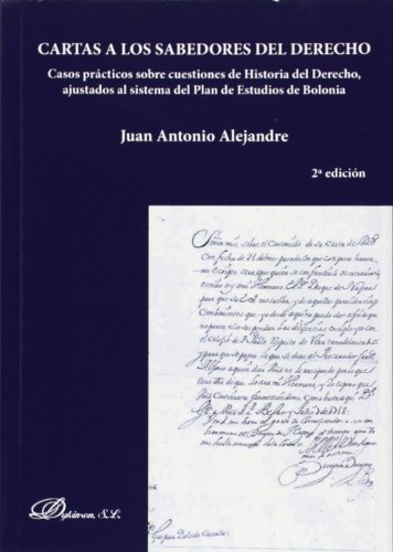 Imagen de archivo de CARTAS A LOS SABEDORES DEL DERECHO a la venta por Antrtica