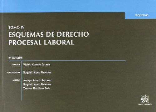 9788490332948: Tomo IV Esquemas de Derecho procesal laboral 2 Ed. 2013