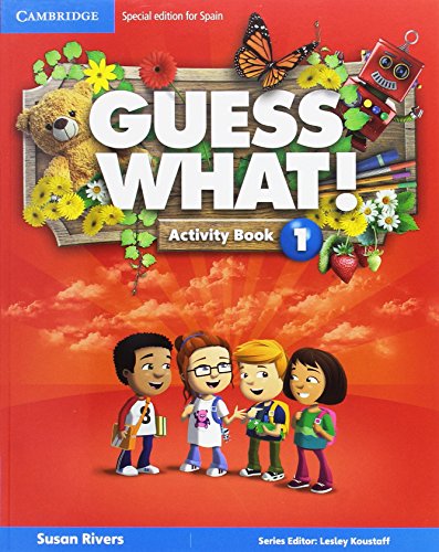 Imagen de archivo de GUESS WHAT SPECIAL EDITION FOR SPAIN LEVEL 1 ACTIVITY BOOK WITH GUESS WHAT YOU C a la venta por Zilis Select Books