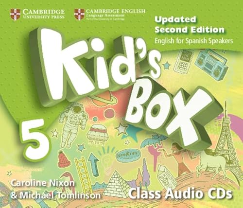 Stock image for KID'S BOX LEVEL 5 CLASS AUDIO CDS (4) UPDATED ENGLISH FOR SPANISH SPEAKERS 2ND E for sale by Zilis Select Books