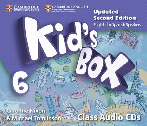 Stock image for KID'S BOX LEVEL 6 CLASS AUDIO CDS (4) UPDATED ENGLISH FOR SPANISH SPEAKERS 2ND E for sale by Zilis Select Books