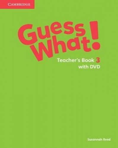 Imagen de archivo de Guess What Special Edition for Spain Level 3 Teacher's Book with Dvd Video a la venta por Hamelyn