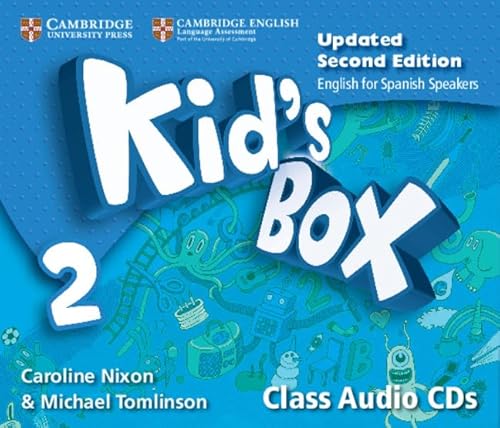 Stock image for KID'S BOX LEVEL 2 CLASS AUDIO CDS (4) UPDATED ENGLISH FOR SPANISH SPEAKERS 2ND E for sale by Zilis Select Books