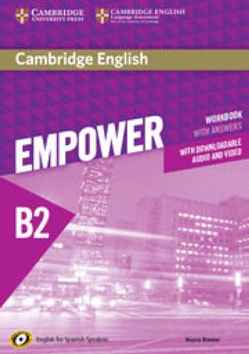 Imagen de archivo de Cambridge English Empower for Spanish Speakers B2 Workbook with Answers, with Downloadable Audio and Video - 9788490363416 (SIN COLECCION) a la venta por medimops