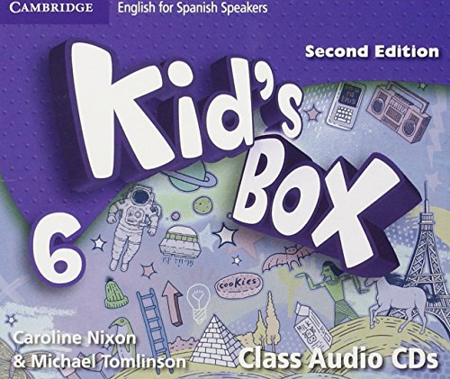 Stock image for Kid's Box for Spanish Speakers Level 6 Class Audio CDs (4) for sale by medimops