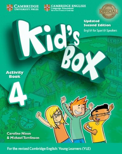 Beispielbild fr Kid's Box Level 4 Activity Book with CD ROM and My Home Booklet Updated English for Spanish Speakers 2nd Edition zum Verkauf von medimops