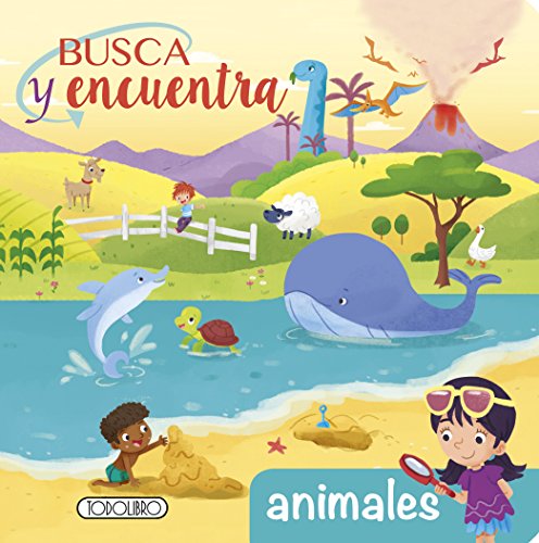 Stock image for Busca y encuentra los animales for sale by ThriftBooks-Atlanta