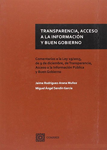 Imagen de archivo de Transparencia, Acceso a la Informacin y Buen Gobierno a la venta por Hamelyn