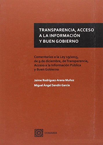 Stock image for Transparencia, Acceso a la Informacin y Buen Gobierno for sale by Hamelyn