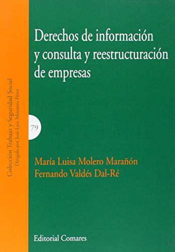 Stock image for DERECHOS DE INFORMACIN Y CONSULTA Y REESTRUCTURACIN DE EMPRESAS for sale by Zilis Select Books