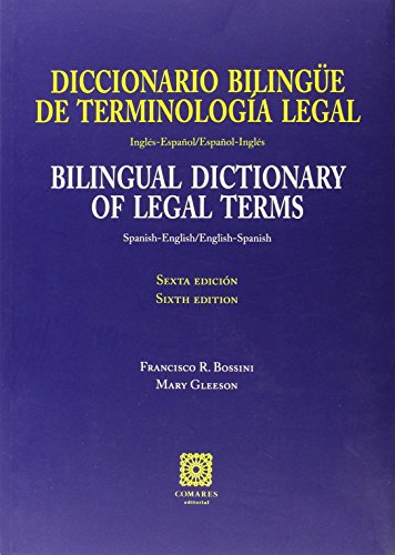 Stock image for Diccionario bilinge de terminologa legal for sale by AG Library