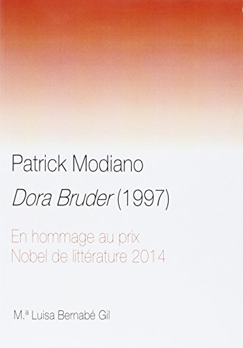 Imagen de archivo de PATRICK MODIANO/DORA BRUDER (1997) a la venta por Siglo Actual libros