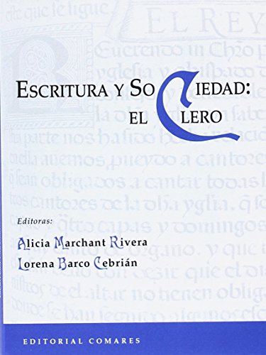 Imagen de archivo de ESCRITURA Y SOCIEDAD: EL CLERO a la venta por Zilis Select Books