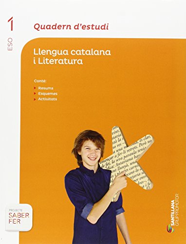 9788490475577: QUADERN D'ESTUDI LLENGUA CATALANA I LITERATURA 1 ESO SABER FER - 9788490475577 (SABER HACER)