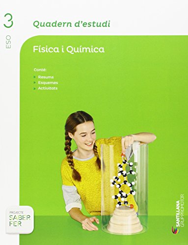 Imagen de archivo de QUADERN D'ESTUDI FISICA I QUIMICA 3 ESO SABER FER a la venta por Zilis Select Books