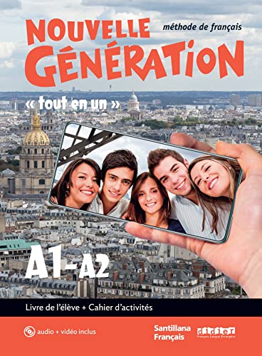 Beispielbild fr NOUVELLE GENERATION A1/A2 LIVRE/EXERCICES+CD+DVD zum Verkauf von medimops