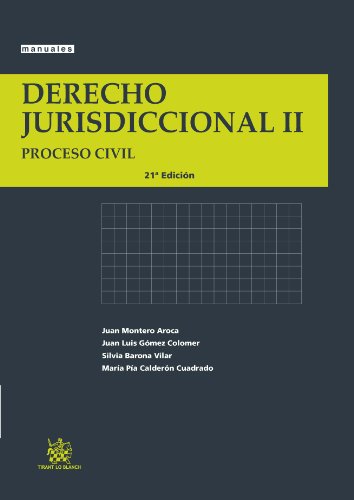 Imagen de archivo de Derecho Jurisdiccional II Proceso Civil 21 Ed. 2013 (Manual de derecho Procesal) a la venta por Grupo Letras