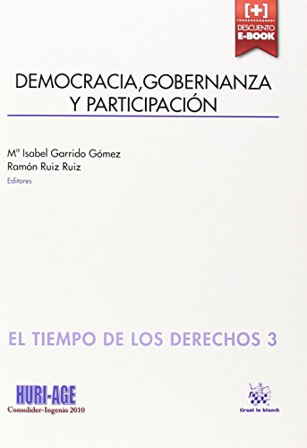 Democracia, gobernanza y participacion.