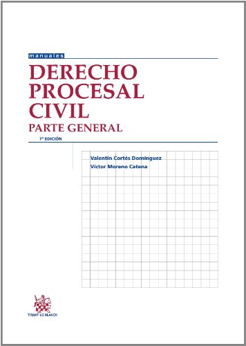 9788490534670: Derecho procesal civil Parte General 7 Ed. 2013 (Manuales de Derecho Procesal)