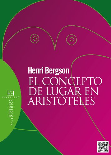 9788490550168: Concepto de lugar en Aristteles,El (Opuscula Philosophica)