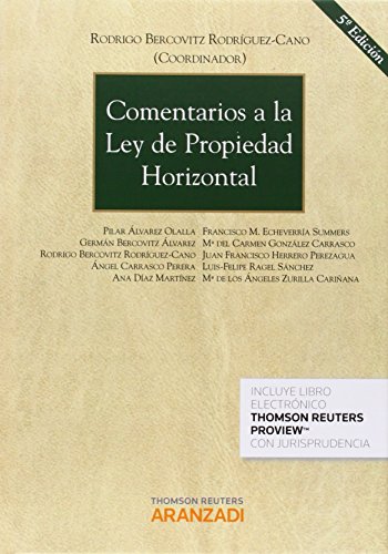 Stock image for COMENTARIOS A LA LEY DE PROPIEDAD HORIZONTAL (PAPEL + E-BOOK) for sale by Zilis Select Books