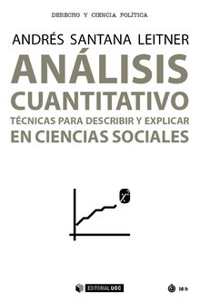 9788490644003: Anlisis cuantitativo: Tcnicas para describir y explicar en Ciencias Sociales