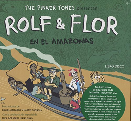 Imagen de archivo de ROLF & FLOR EN EL AMAZONAS (Libro + CD) a la venta por KALAMO LIBROS, S.L.