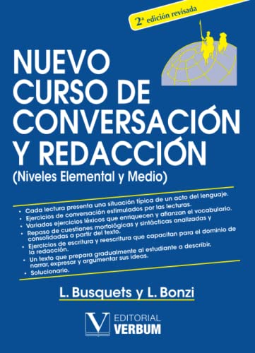 Imagen de archivo de Nuevo curso de conversacin y redaccin: (Niveles Elemental y Medio) (Lengua) (Spanish Edition) a la venta por Books Unplugged