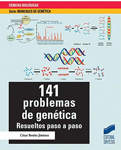 9788490772195: 141 problemas de gentica: Resueltos paso a paso