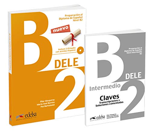 Imagen de archivo de PACK DELE B2 (LIBRO + CLAVES). a la venta por KALAMO LIBROS, S.L.