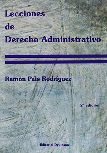 9788490851531: Lecciones de Derecho Administrativo