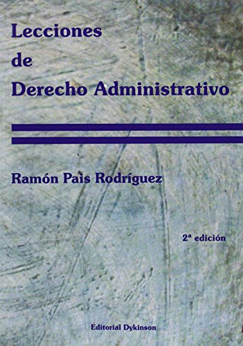 9788490851531: Lecciones de Derecho Administrativo (Spanish Edition)