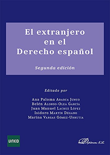 Beispielbild fr EL EXTRANJERO EN EL DERECHO ESPAOL zum Verkauf von Zilis Select Books