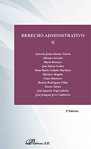 Stock image for DERECHO ADMINISTRATIVO II for sale by Zilis Select Books