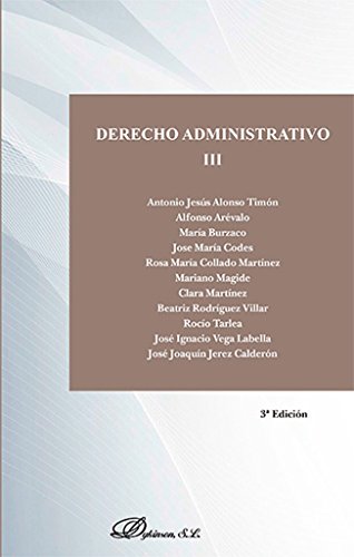 Stock image for DERECHO ADMINISTRATIVO III for sale by Zilis Select Books