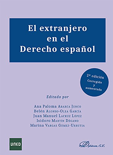 Stock image for EL EXTRANJERO EN EL DERECHO ESPAOL for sale by Zilis Select Books