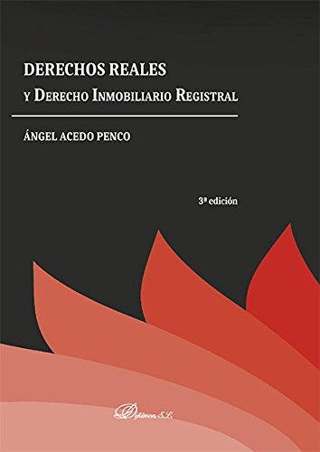 9788490859407: Derechos Reales y Derecho Inmobiliario Registral. (SIN COLECCION)