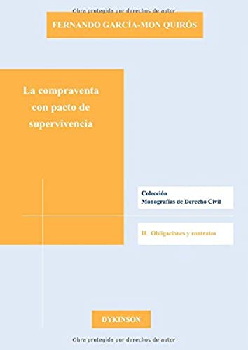 Imagen de archivo de La compraventa con pacto de supervivencia a la venta por AG Library