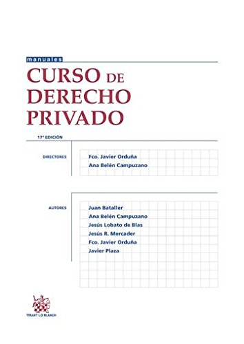 9788490861417: Curso de Derecho Privado 17 Edicin 2014 (Manuales de Derecho Civil y Mercantil)