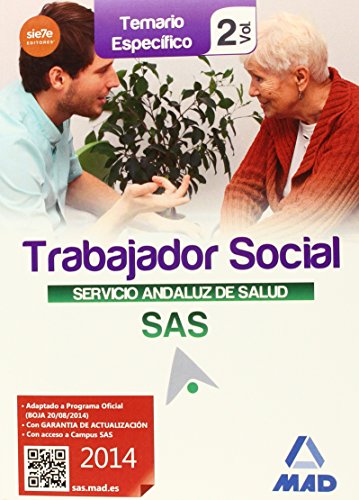 Stock image for TRABAJADORES SOCIALES DEL SERVICIO ANDALUZ DE SALUD. TEMARIO ESPECFICO VOL 2 for sale by Zilis Select Books