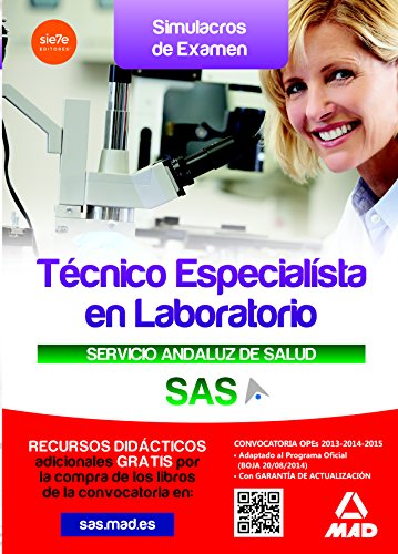 Stock image for TCNICOS ESPECIALISTAS EN LABORATORIO DEL SERVICIO ANDALUZ DE SALUD. SIMULACROS for sale by Librerias Prometeo y Proteo