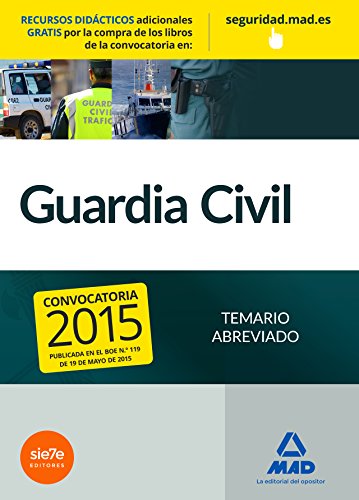 Stock image for GUARDIA CIVIL. TEMARIO ABREVIADO for sale by Zilis Select Books