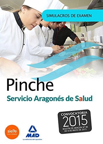 9788490934401: Pinche del Servicio Aragons de Salud (SALUD-Aragn). Simulacros de examen