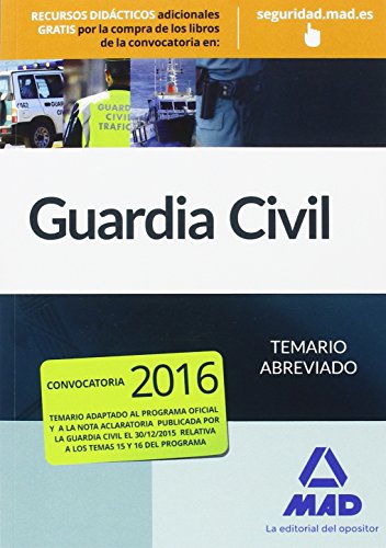 Stock image for GUARDIA CIVIL. TEMARIO ABREVIADO for sale by Librerias Prometeo y Proteo