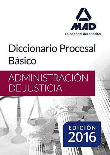 9788490937334: Diccionario procesal bsico